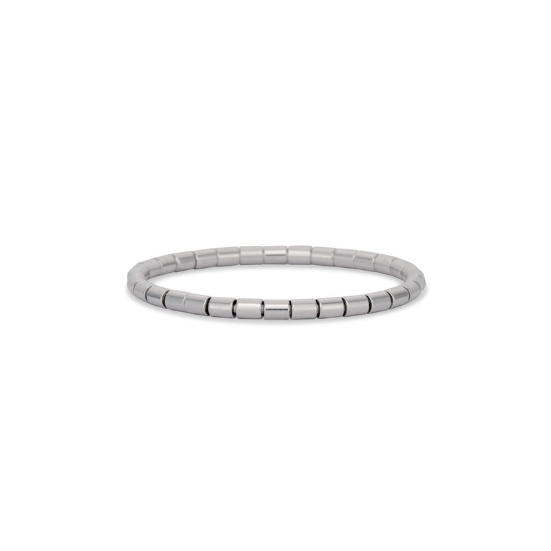 18k White Gold Stretch Bracelet