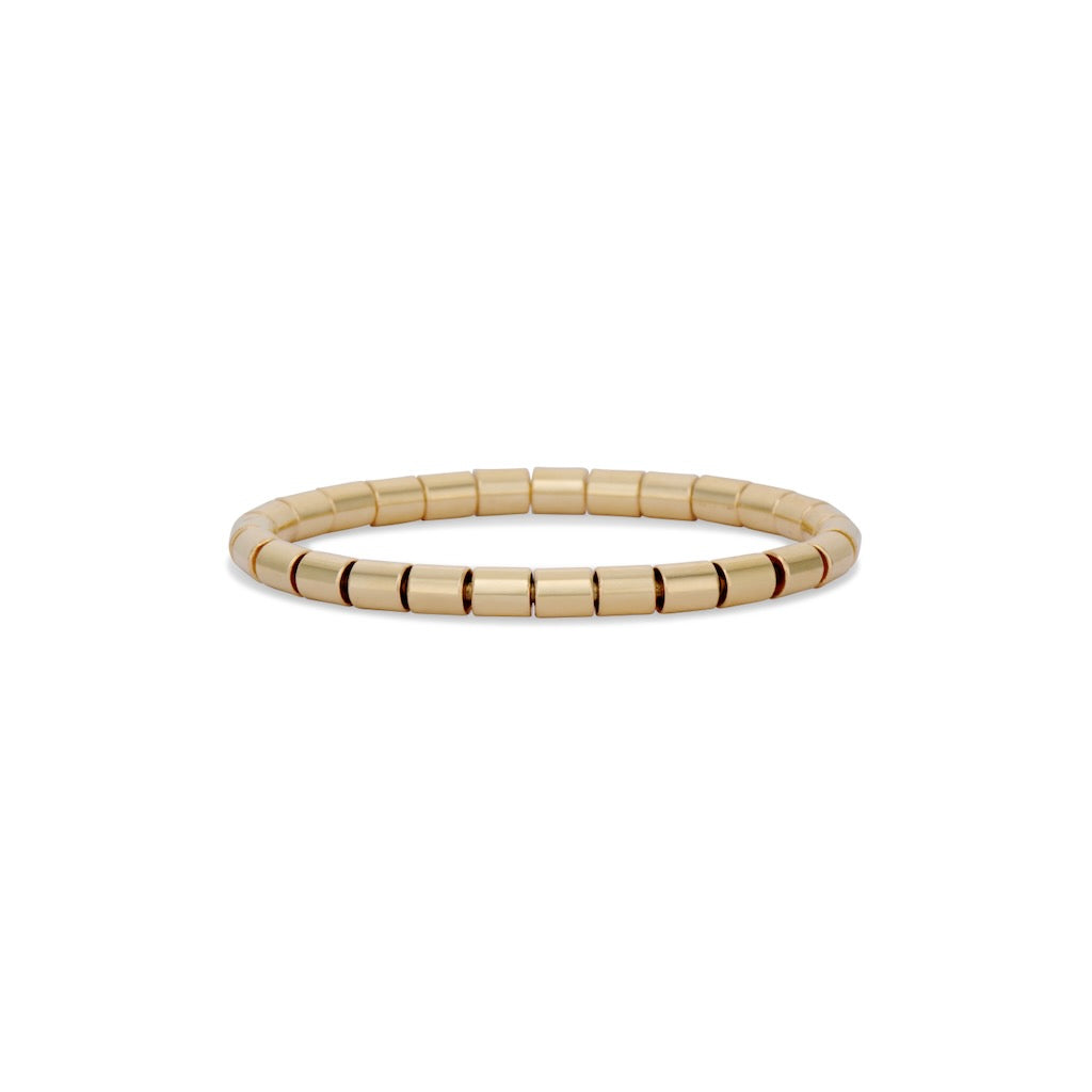 18k Gold Stretch Bracelet