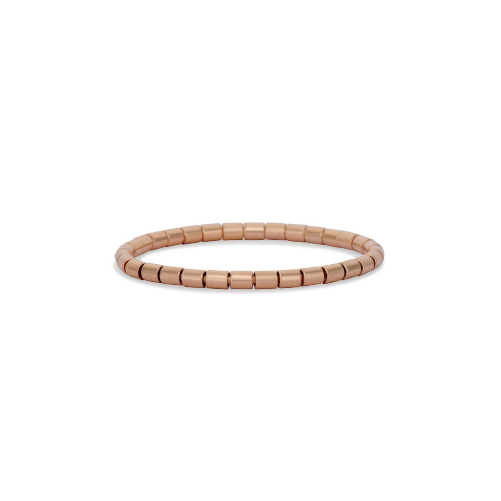 18k Rose Gold Stretch Bracelet