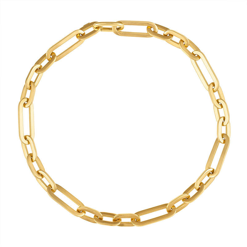 18k Gold Signature Chain Necklace