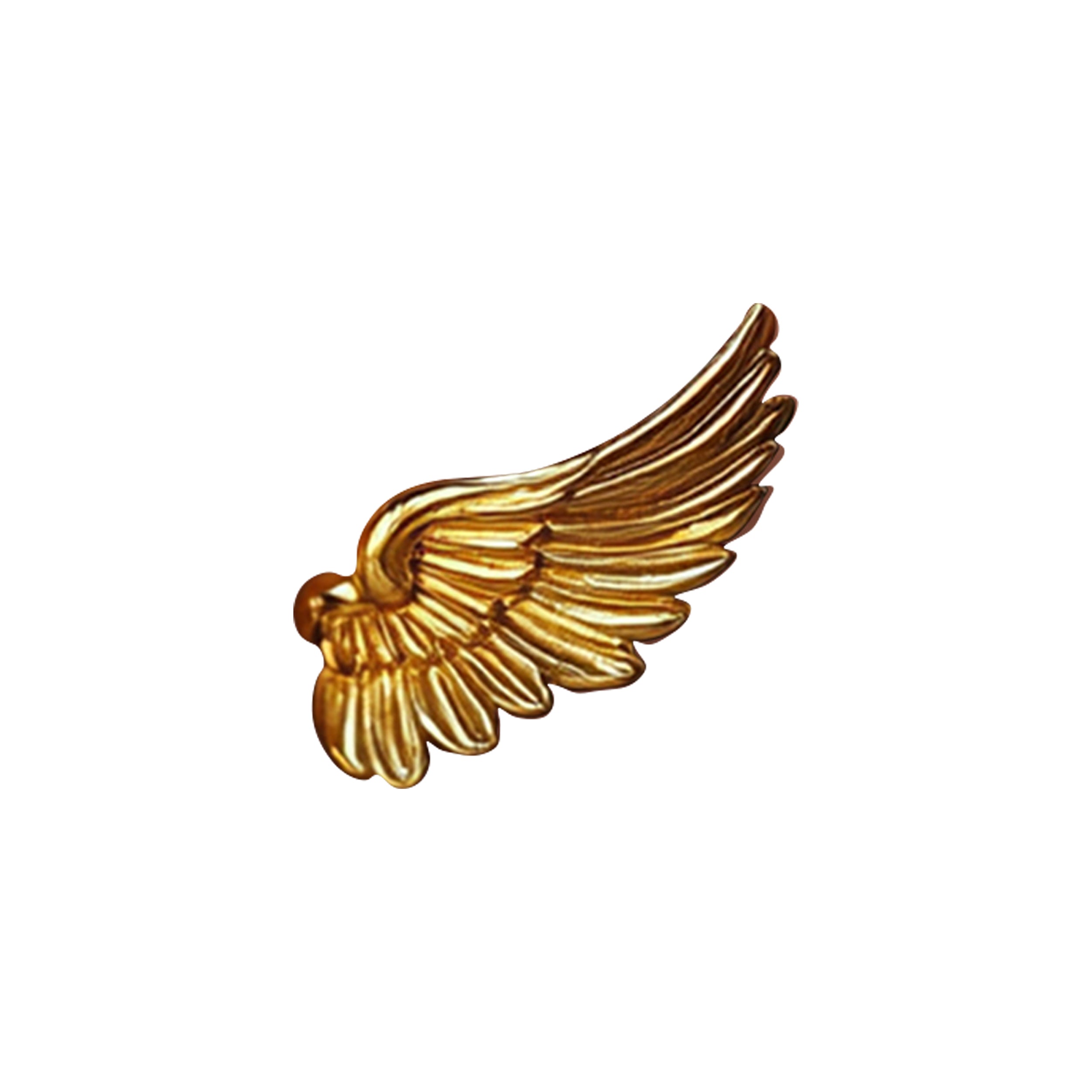 18k Gold Angel Wing Earrings